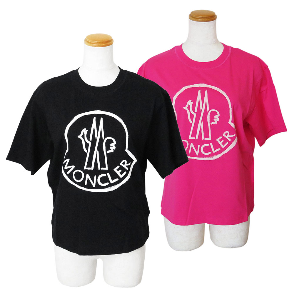楽天市場】モンクレール Tシャツ 半袖 レディース トップス ビッグロゴ
