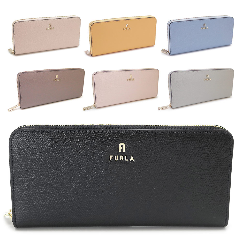 楽天市場】フルラ 長財布 レディース カメリア ジップアラウンド L