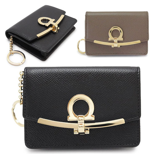 楽天市場】フェラガモ カードケース レディース 22D198 名刺入れ キー