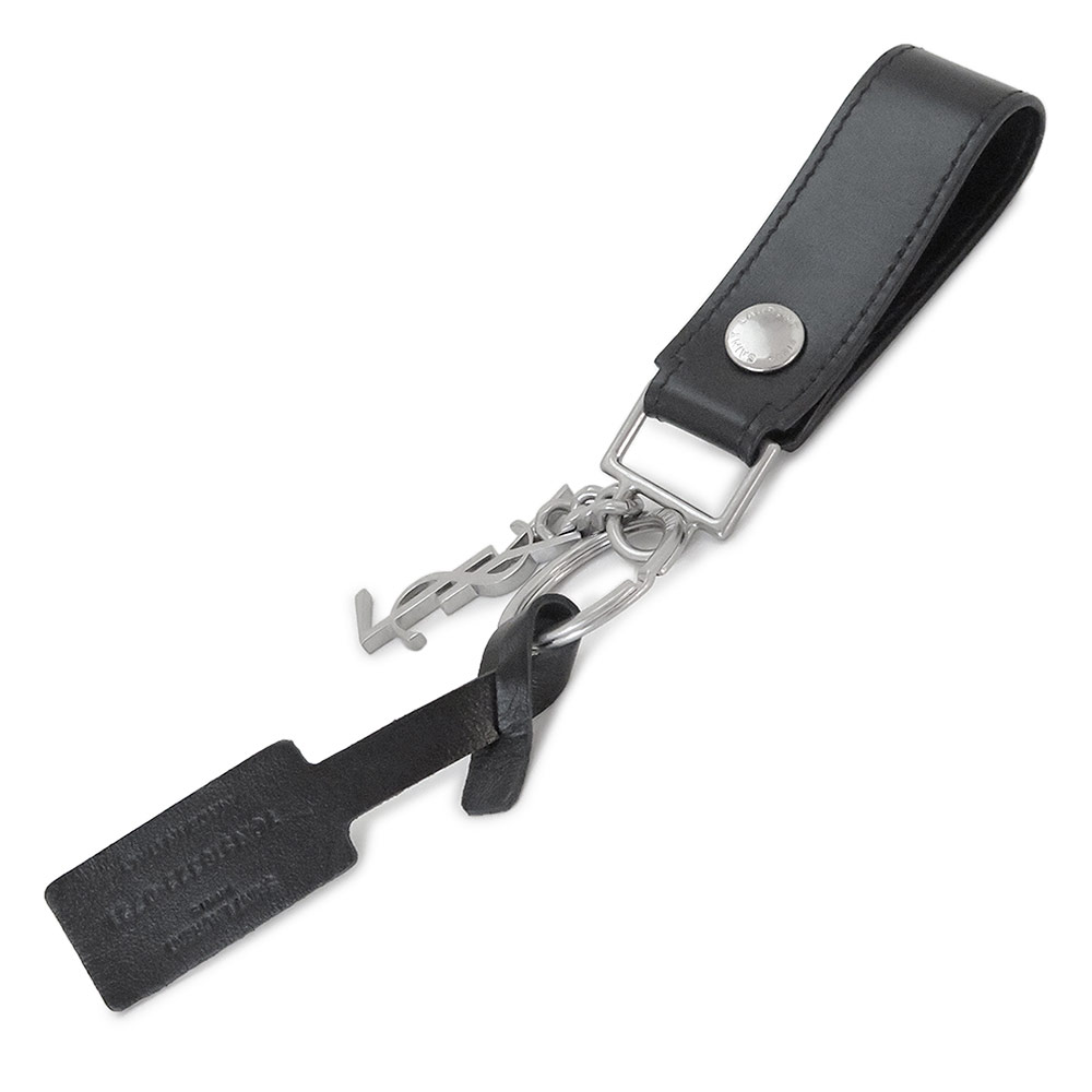 楽天市場】サンローラン キーホルダー カサンドラ キーリング YSLロゴ