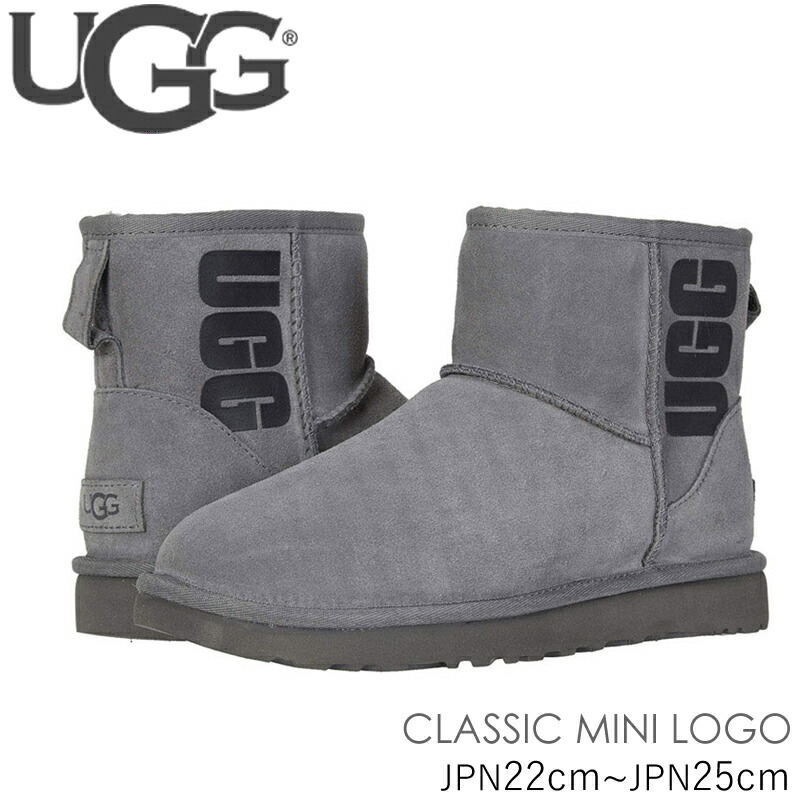 楽天市場】UGG アグ ブーツ クラシックミニ ラバーロゴ 1108231