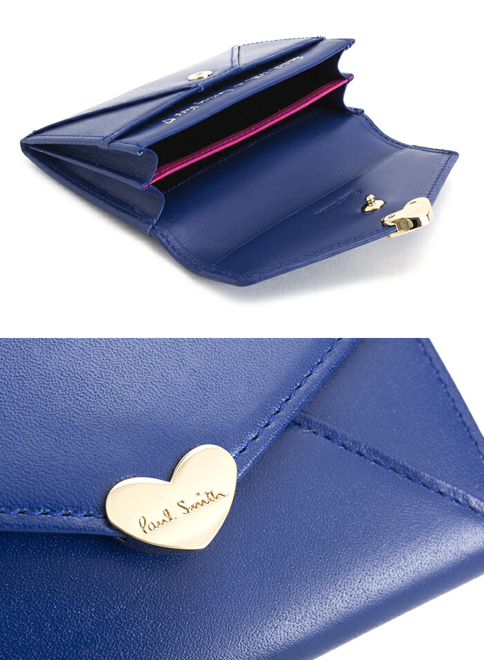 楽天市場】展示品箱なし ポールスミス 名刺入れ カードケース ブルー