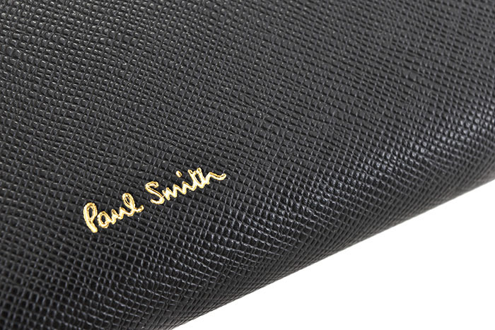 楽天市場】ポールスミス 財布 長財布 がま口財布 黒(ブラック) Paul