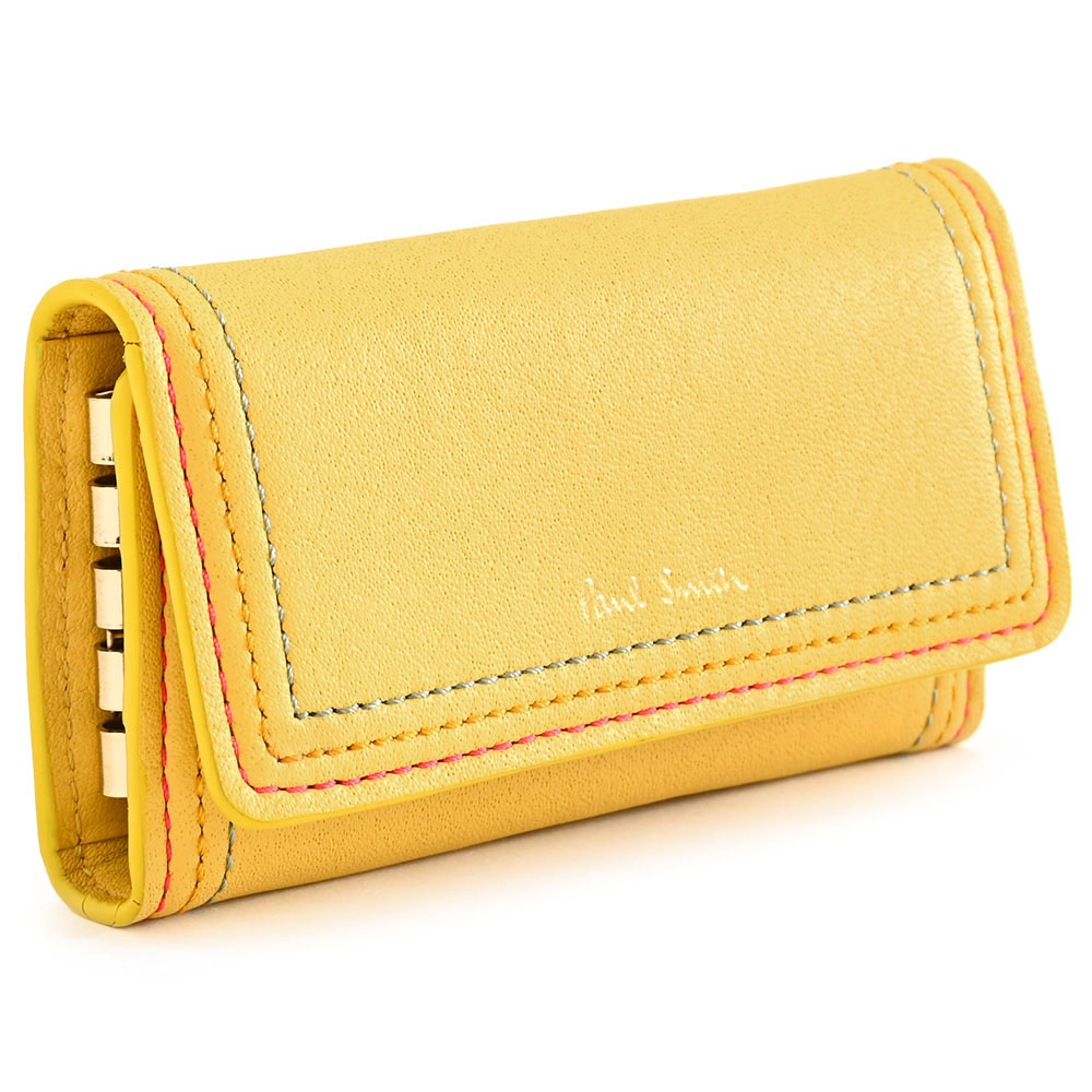 楽天市場】訳あり ポールスミス キーケース Paul Smith 黄色(イエロー