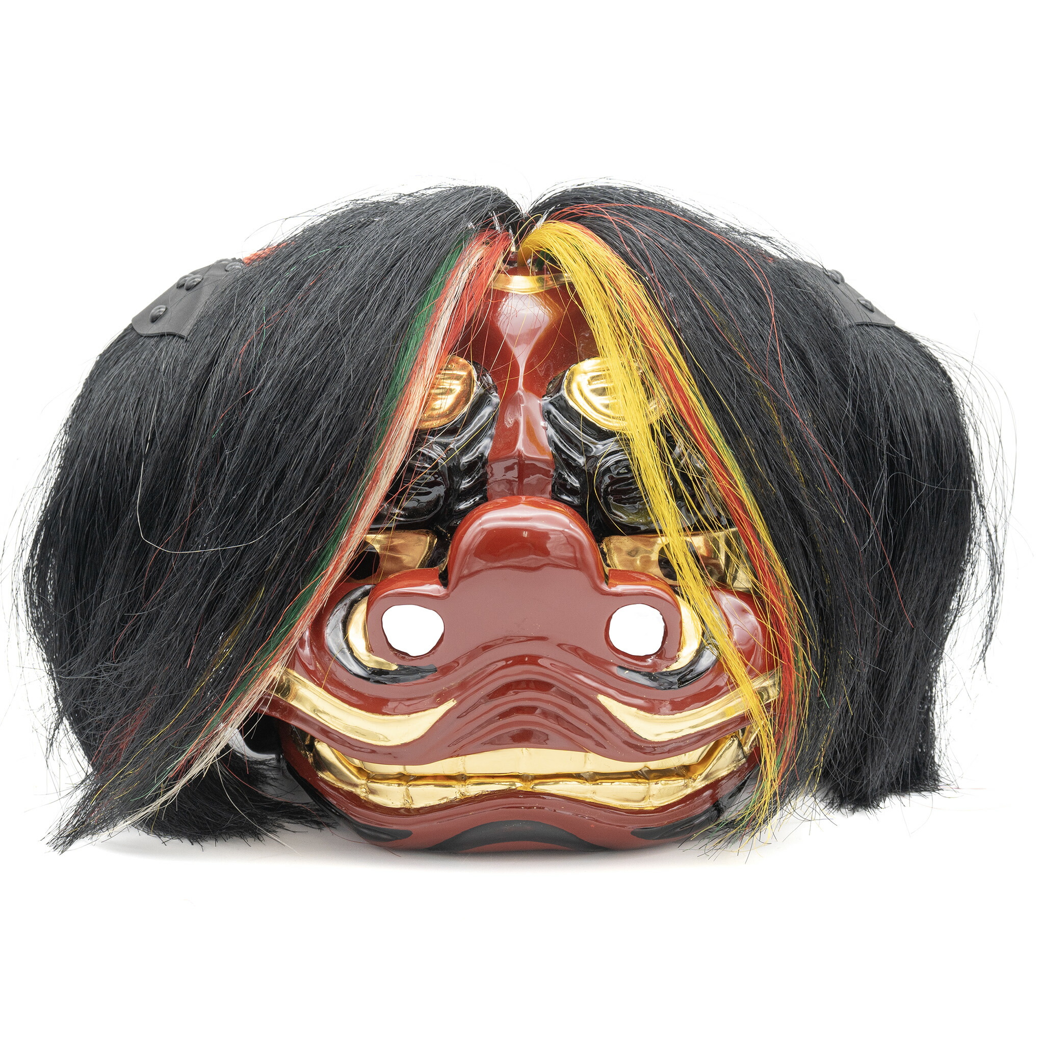 楽天市場】獅子頭 張貫 国産 8寸〜1.2尺 白毛 黒毛 獅子舞 祭り 開運