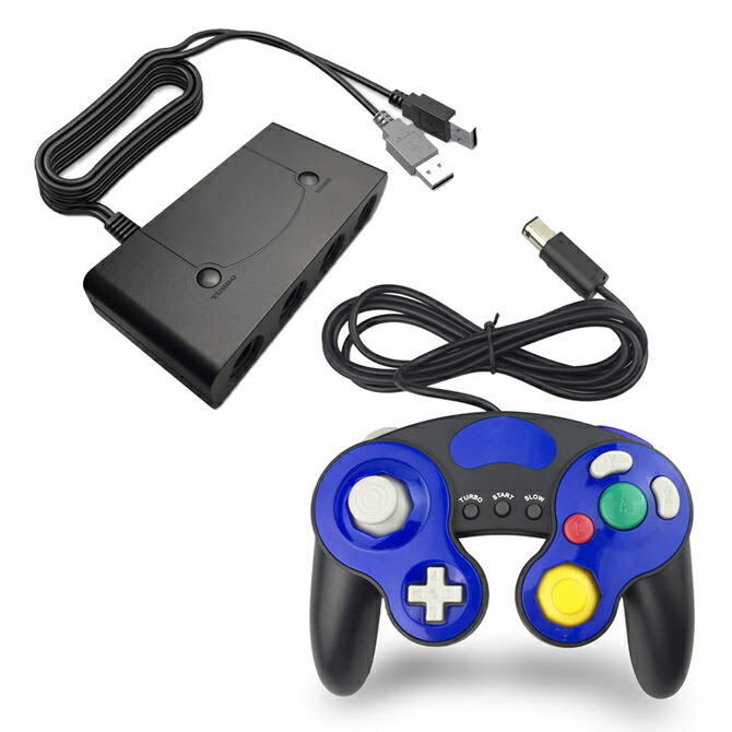 楽天市場】ゲームキューブコントローラー アダプターセット switch