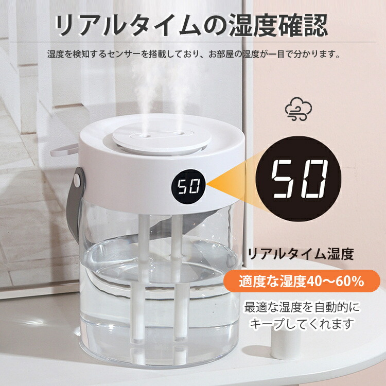楽天市場】＼楽天スーパーSALE！限定割引／加湿器 スチーム式 大容量