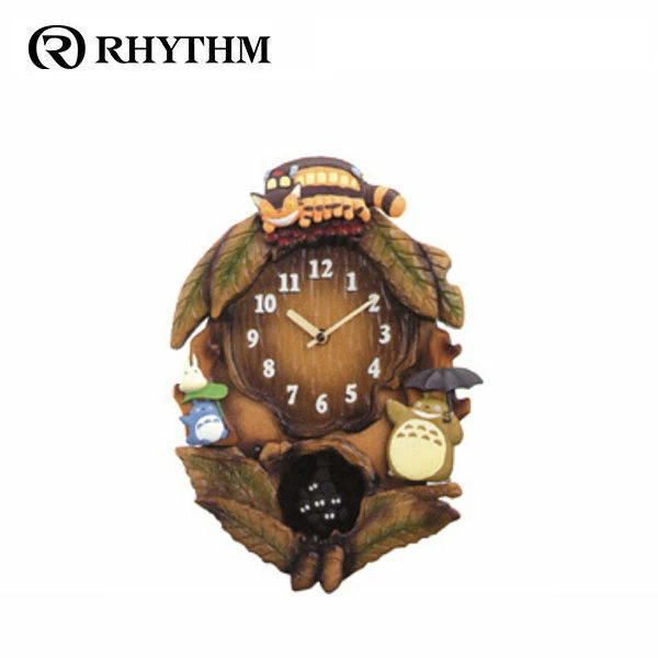 楽天市場】【入荷予定未定】クオーツ掛け時計 となりのトトロM837N