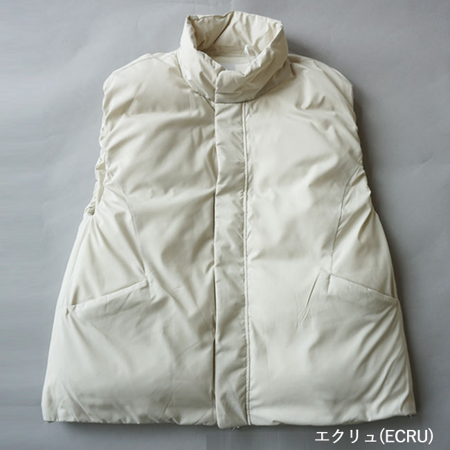 楽天市場】ミフュー ダウン ベスト レディース miffew STAND COLLAR