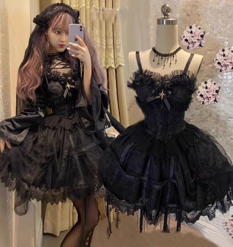 楽天市場】ジャンパースカート ゴスロリ＆ゴシック ロリータ