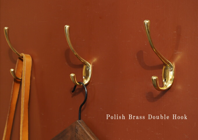 楽天市場】【真鍮 ウォール フック 壁付 ハンガー ハンギング ブラス