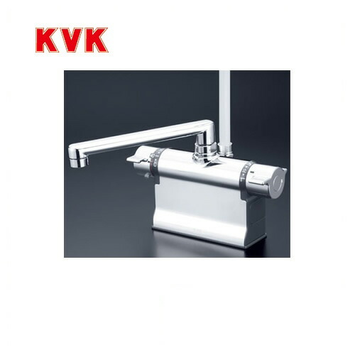 KVK デッキ形サーモスタット式シャワー(190mmパイプ仕様) KF3011T (水
