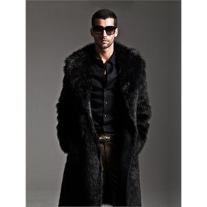 楽天市場】ファーコート メンズ 毛皮コート ロングコート ミンク