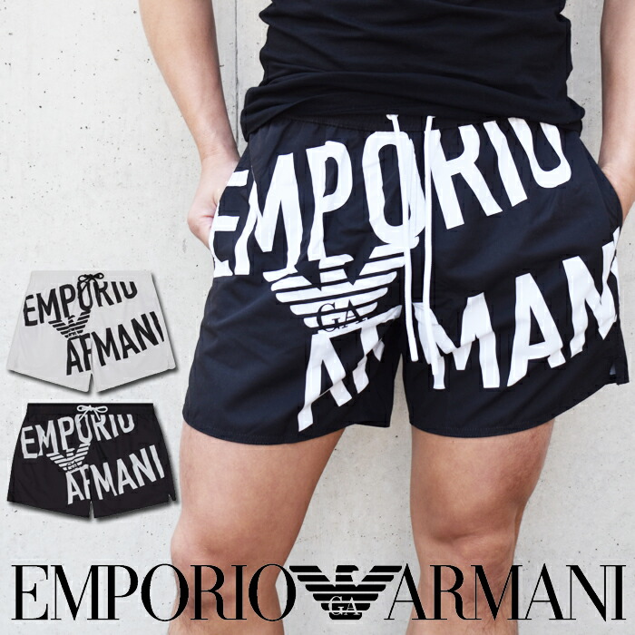 楽天市場】EMPORIO ARMANI エンポリオアルマーニ 水着 スイムウェア