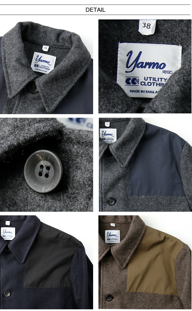 楽天市場】[期間SALE] Yarmo/ヤーモ Melton DONKEY COAT メルトン