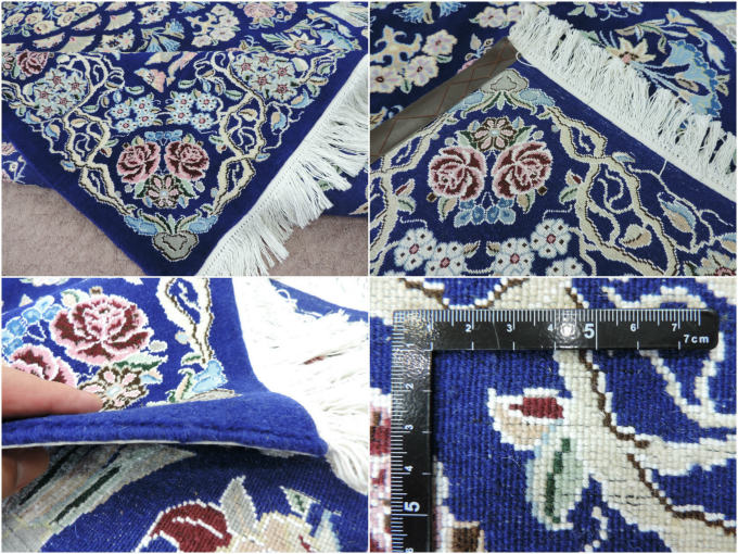 楽天市場】ペルシャ絨毯 カーペット ウール 手織り高級 ペルシャ絨毯の