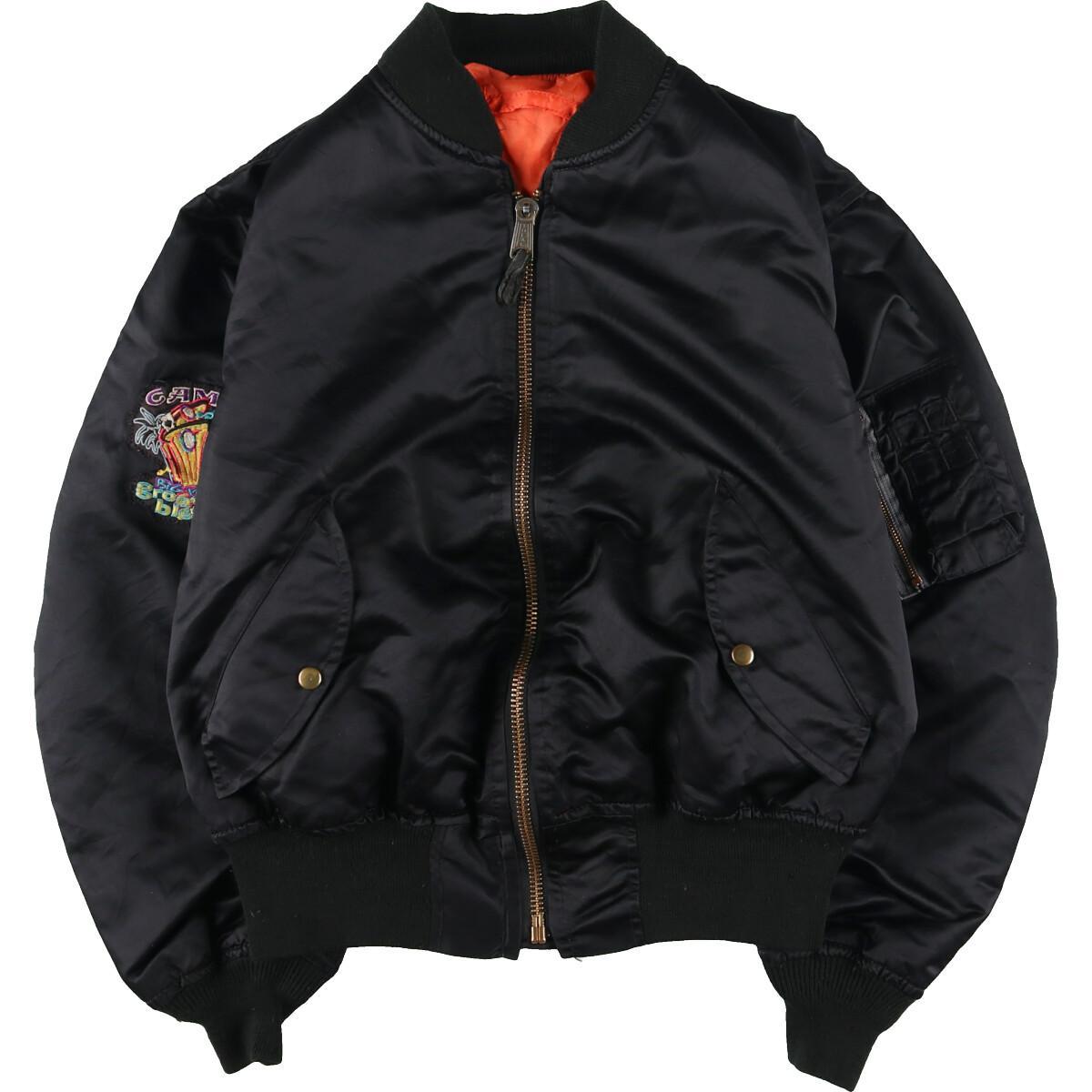 楽天市場】民間品 BRANDED GARMENTS, INC. MA-1タイプ ミリタリー