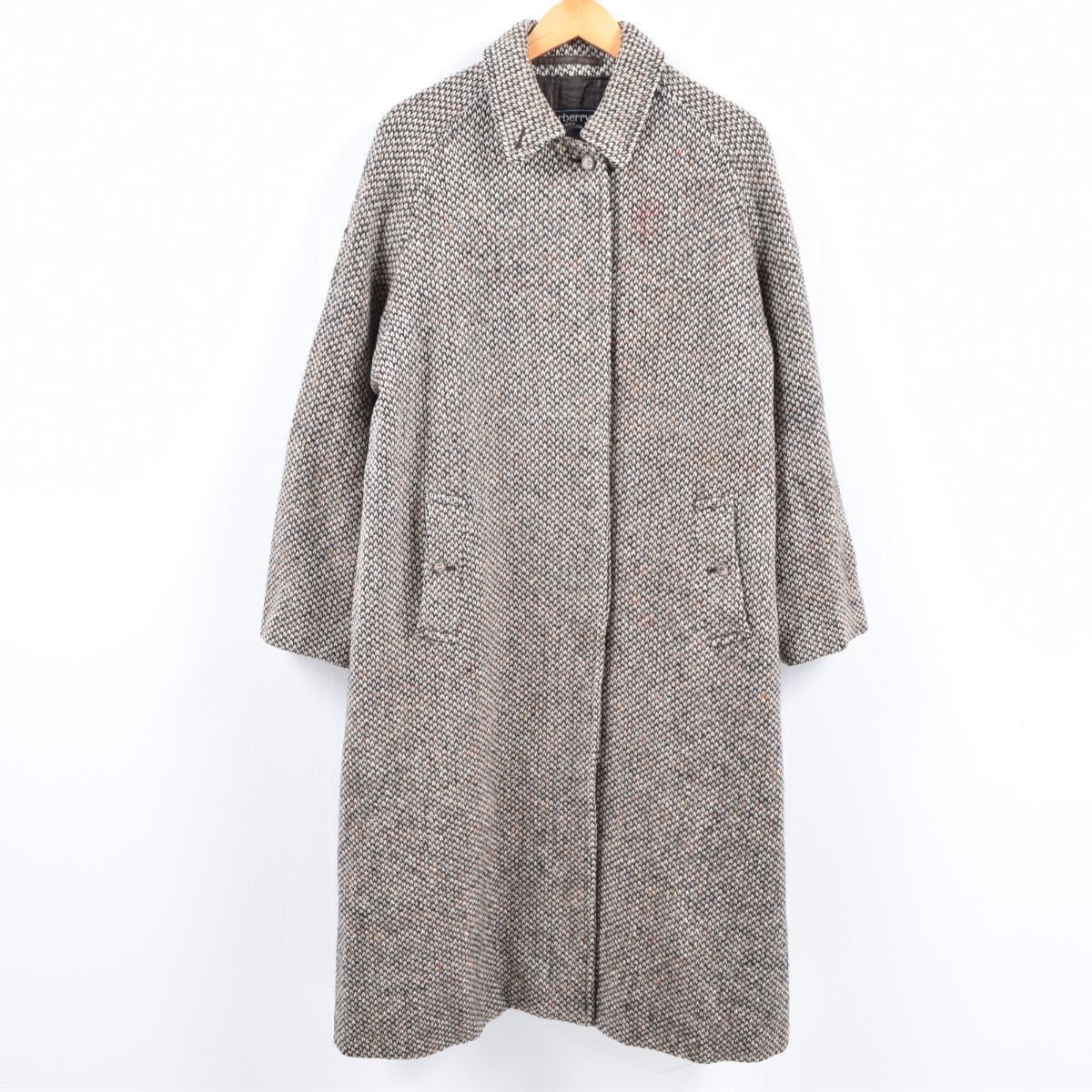 楽天市場】バーバリー Burberry's アイリッシュツイード ウールロング