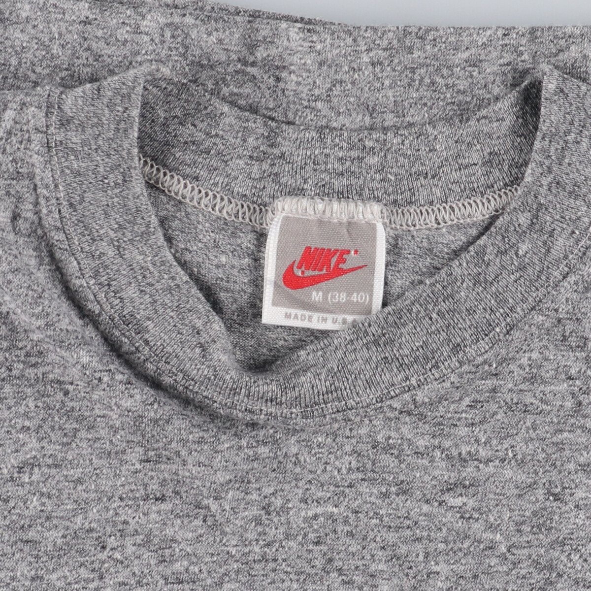 楽天市場】古着 90年代 ナイキ NIKE 銀タグ 杢グレー 霜降り ロゴT