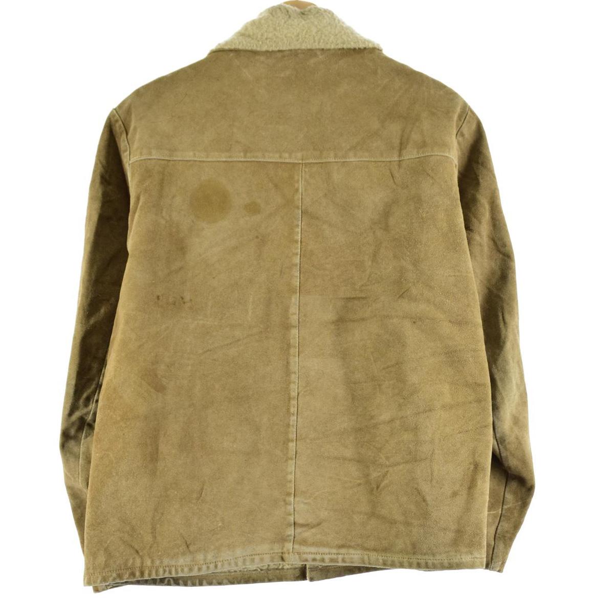 楽天市場】古着 60年代 GO-O-KAY スエードボアジャケット メンズM