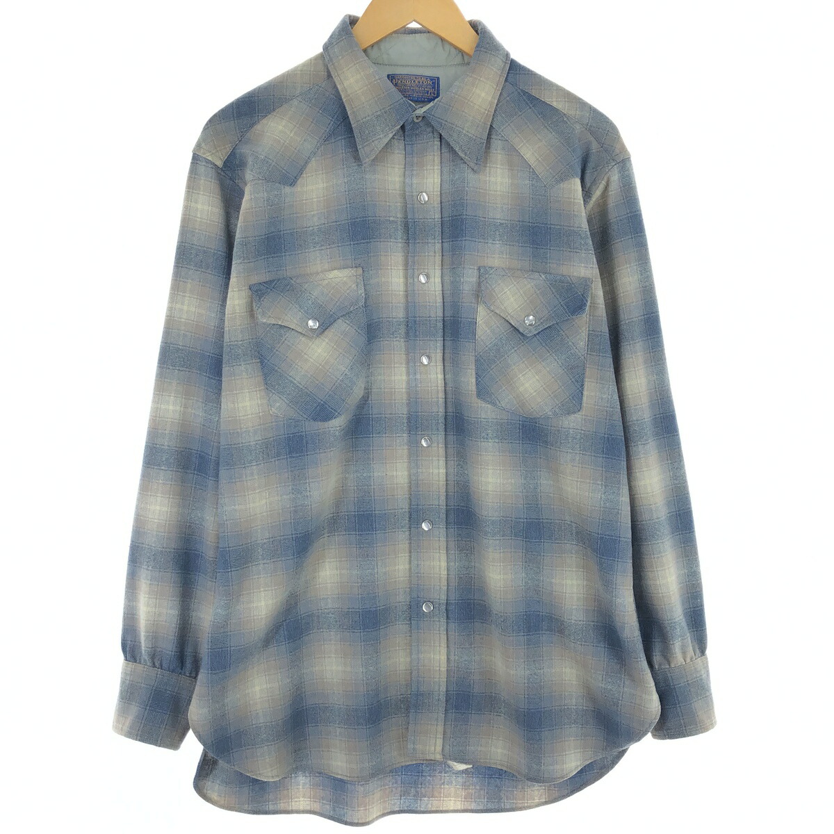 楽天市場】古着 70'S ペンドルトン PENDLETON オンブレチェック ウール