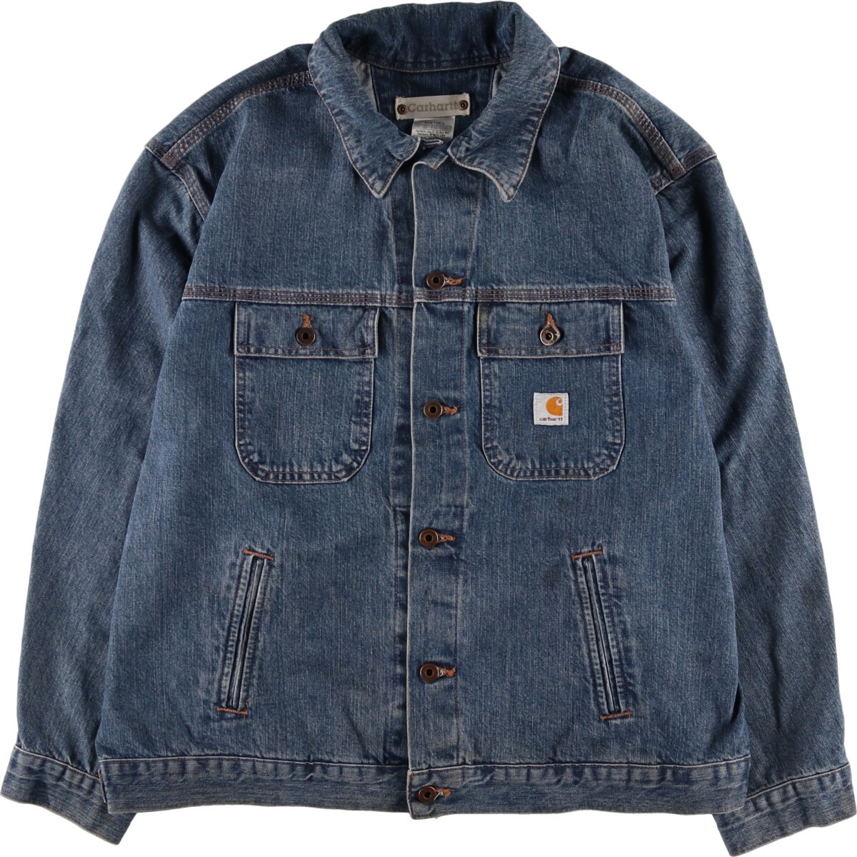 楽天市場】古着 カーハート Carhartt デニムジャケット Gジャン メンズ