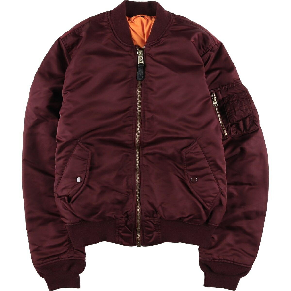 楽天市場】ma−1 アルファ マルーン（メンズファッション）の通販