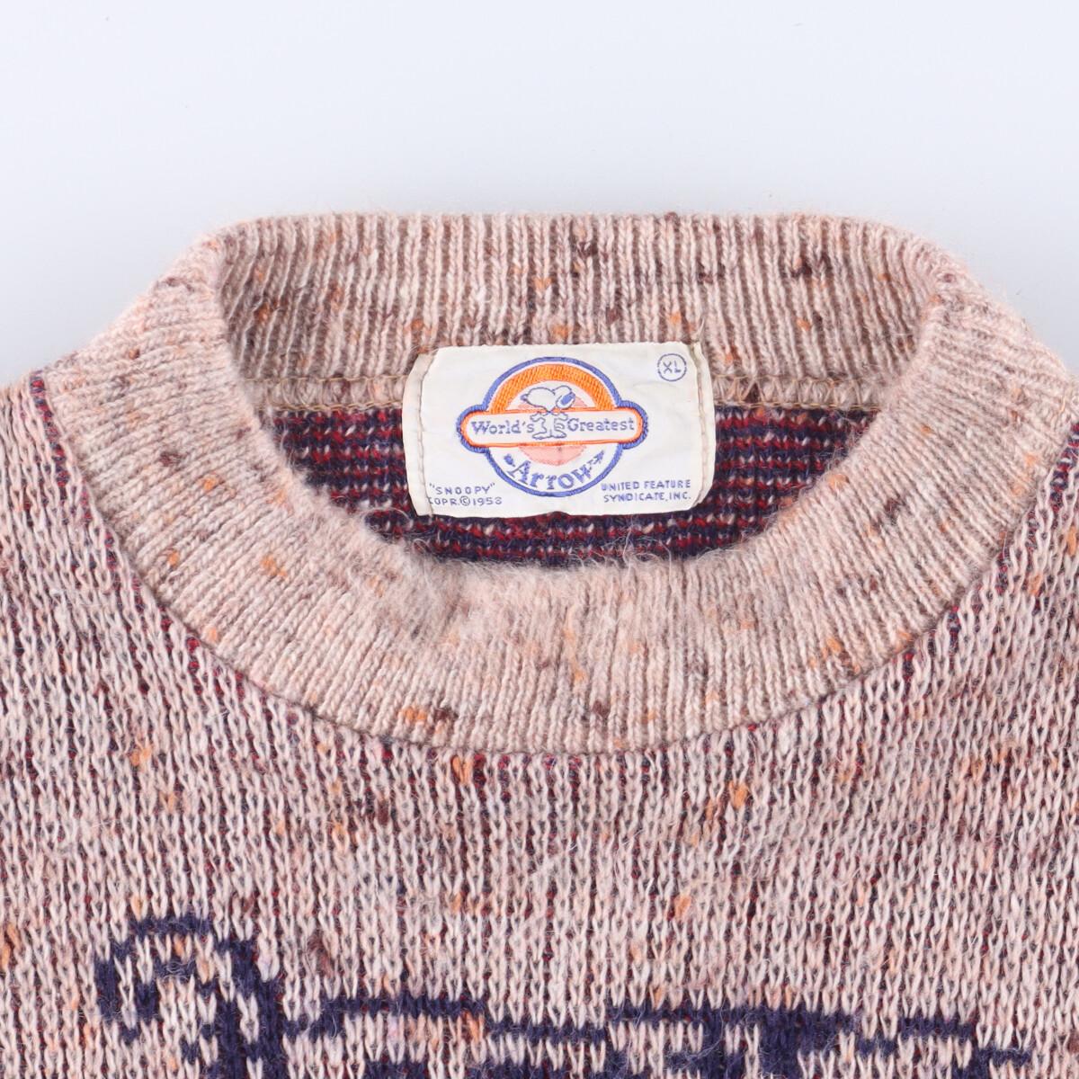 楽天市場】古着 ~70年代 アロー Arrow SNOOPY スヌーピー 総柄