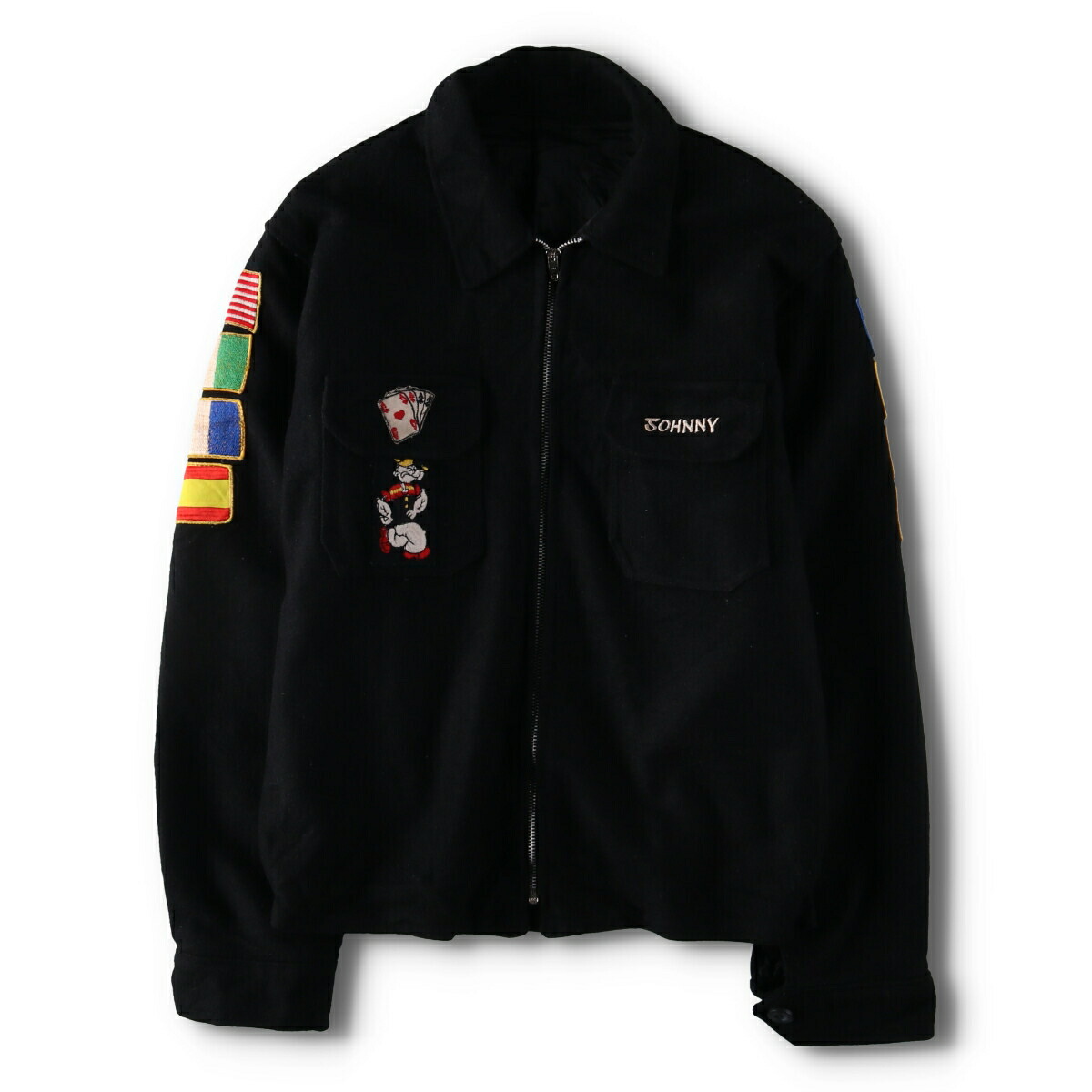 楽天市場】古着 80'S ツアージャケット スーベニアジャケット メンズL