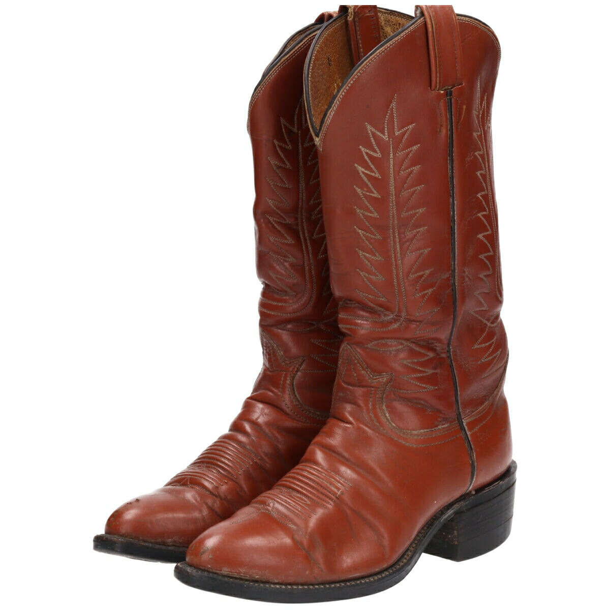 楽天市場】古着 80'S トニーラマ Tony Lama 黒タグ ウエスタンブーツ