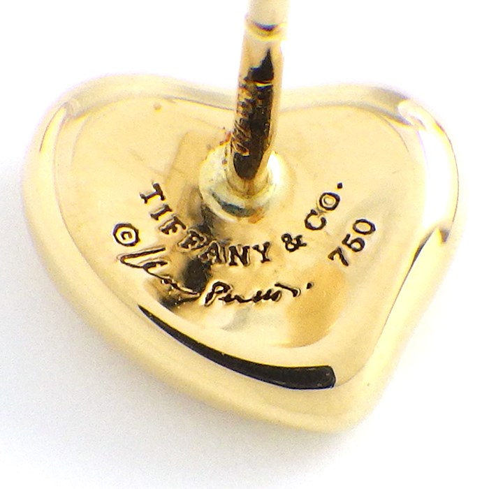 楽天市場】ティファニー Tiffany & Co. ピアス フル ハート K18YG