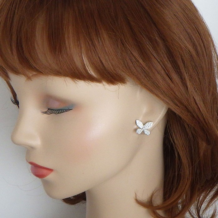 楽天市場】グラフ Graff GRAFF ピアス パヴェ バタフライ スモール 1