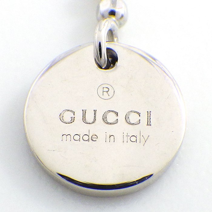 楽天市場】グッチ GUCCI ネックレス ロゴ プレート タグ ボール