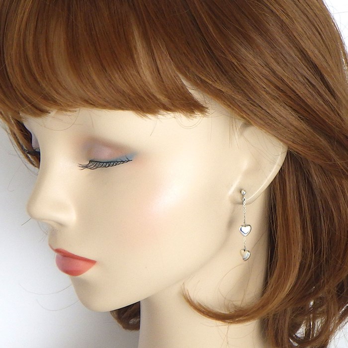 楽天市場】ティファニー Tiffany & Co. ピアス ダブル ハート ドロップ