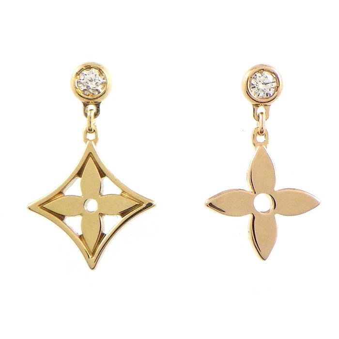 楽天市場】ルイ・ヴィトン LOUIS VUITTON ピアス ピュス モノグラム