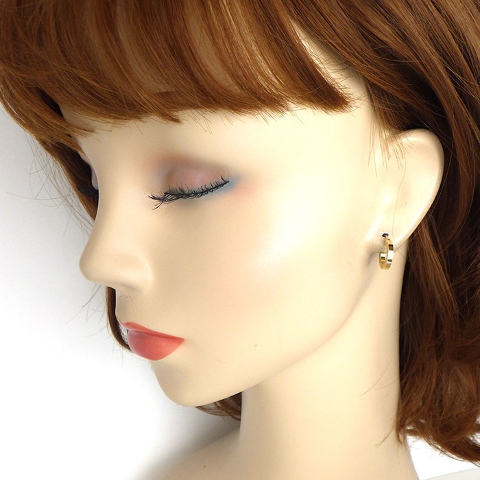 楽天市場】カルティエ Cartier ピアス ラブ フープ B8301423