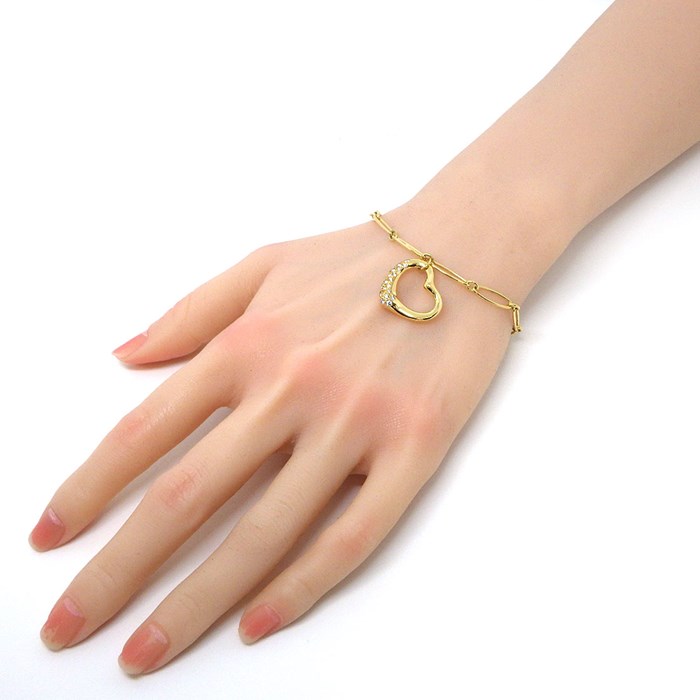 楽天市場】ティファニー Tiffany & Co. ブレスレット オープン ハート