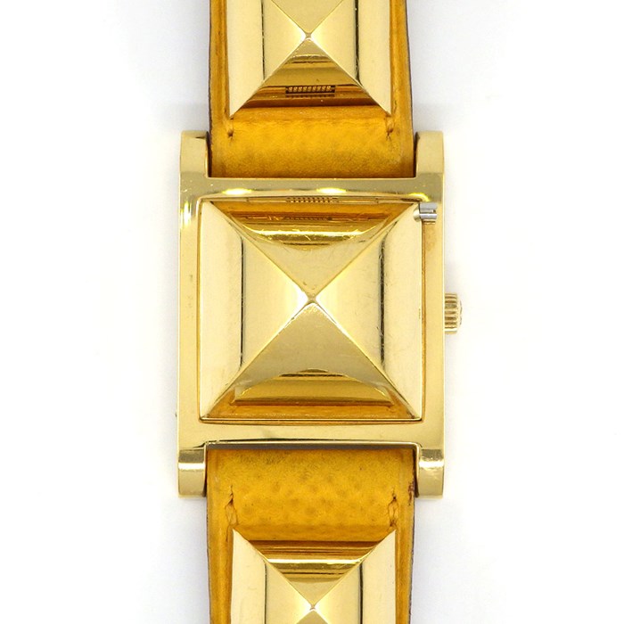 楽天市場】エルメス HERMES 腕時計 メドール ME1.201 スタッズ 蓋付き