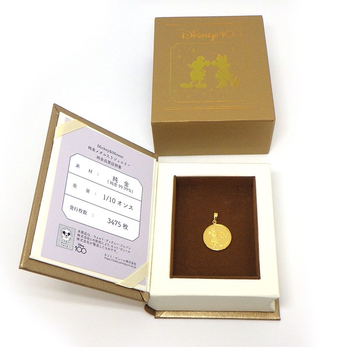 楽天市場】ディズニー Disney ペンダントトップ ミッキー ＆ ミニー