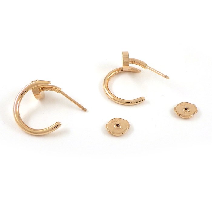 楽天市場】カルティエ Cartier ピアス ジュスト アン クル B8301234