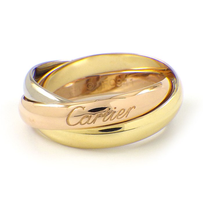楽天市場】カルティエ Cartier リング トリニティ クラシック MM