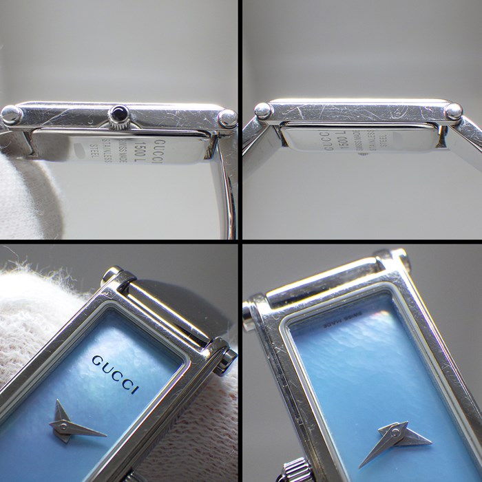 楽天市場】グッチ GUCCI 腕時計 バングルウォッチ 1500L ホースビット