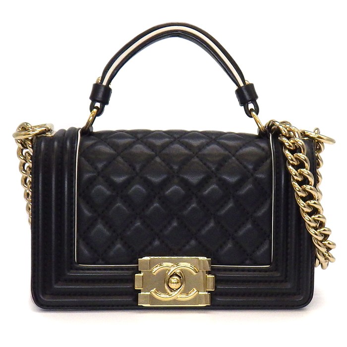 楽天市場】CHANEL ボーイ シャネル（カラーブラック・素材（生地・毛糸