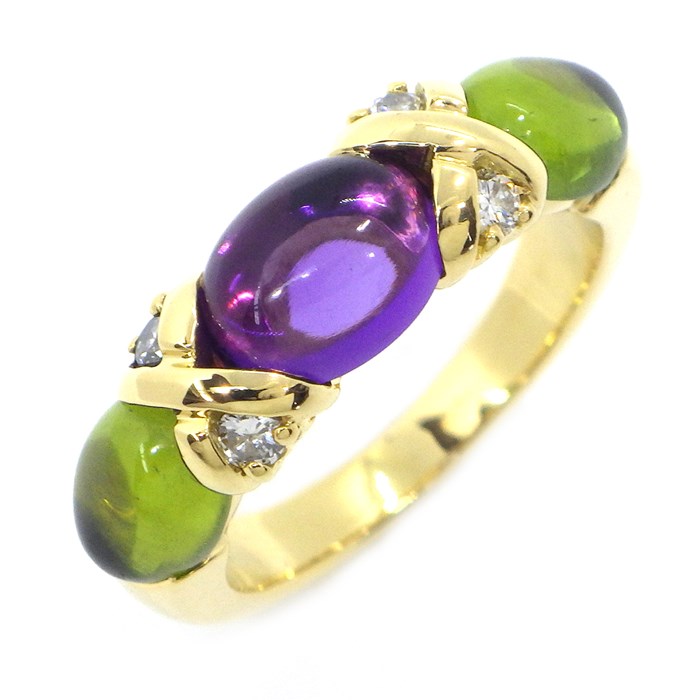 楽天市場】ティファニー Tiffany & Co. リング アメジスト ペリドット