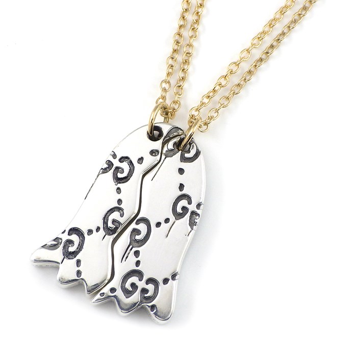 楽天市場】グッチ GUCCI ネックレス ゴースト 恋人 友人 家族 同士