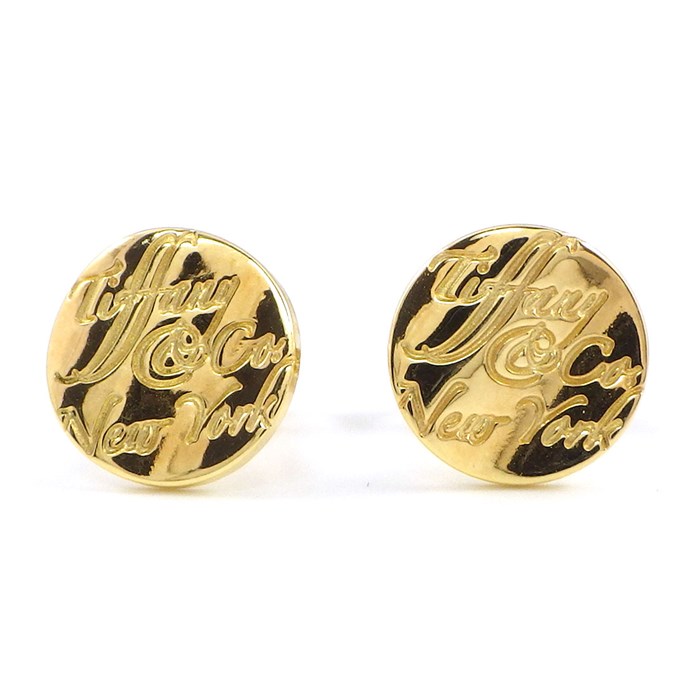 楽天市場】ティファニー Tiffany & Co. ピアス ノーツ ラウンド ロゴ