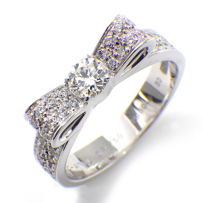 楽天市場】シャネル CHANEL リング リュバン リボン ボウ モチーフ