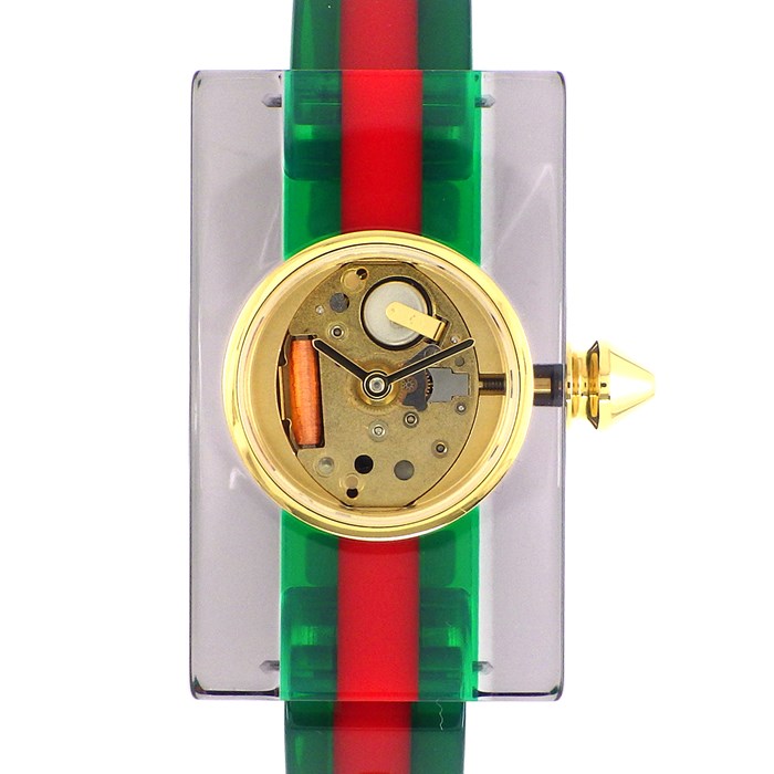 楽天市場】グッチ GUCCI 腕時計 ヴィンテージ ウェブ ミディアム 143.5