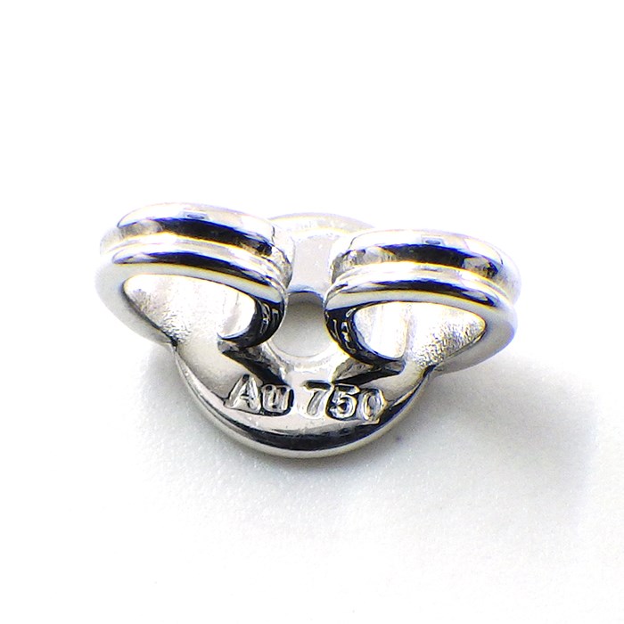 楽天市場】グッチ GUCCI ピアス GG ロゴ スタッズ K18WG 【中古