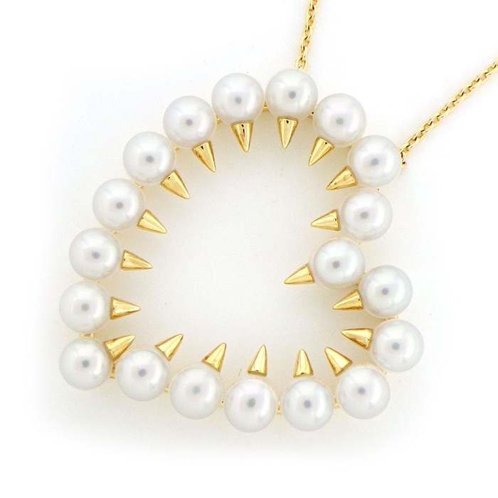 楽天市場】タサキ 田崎真珠 TASAKI ネックレス デインジャーハート